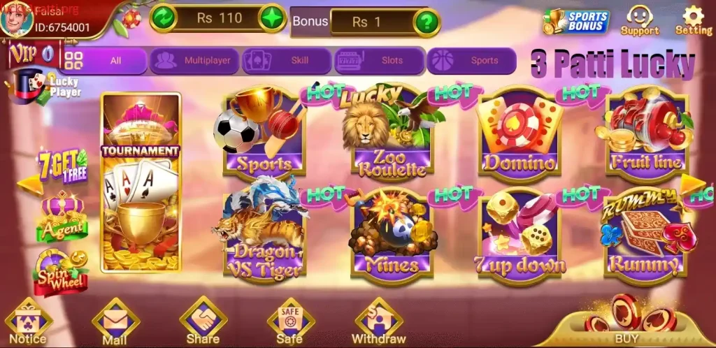 3 Patti Lucky 88 Games
